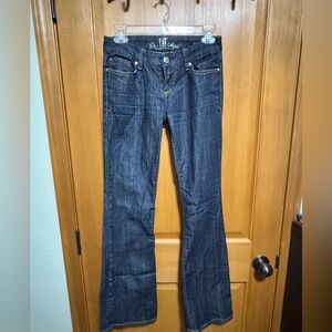 !it jeans Dark Blue Flare Women's Jeans